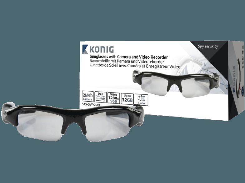 KÖNIG SAS-DVRSG11 Sonnenbrille mit versteckter Kamera