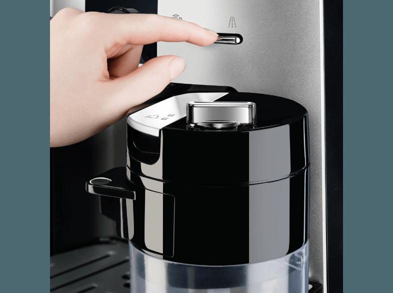 KRUPS EA829E Latt'Espress Kaffeevollautomat (Kegelmahlwerk, 1.7 Liter, Silber)