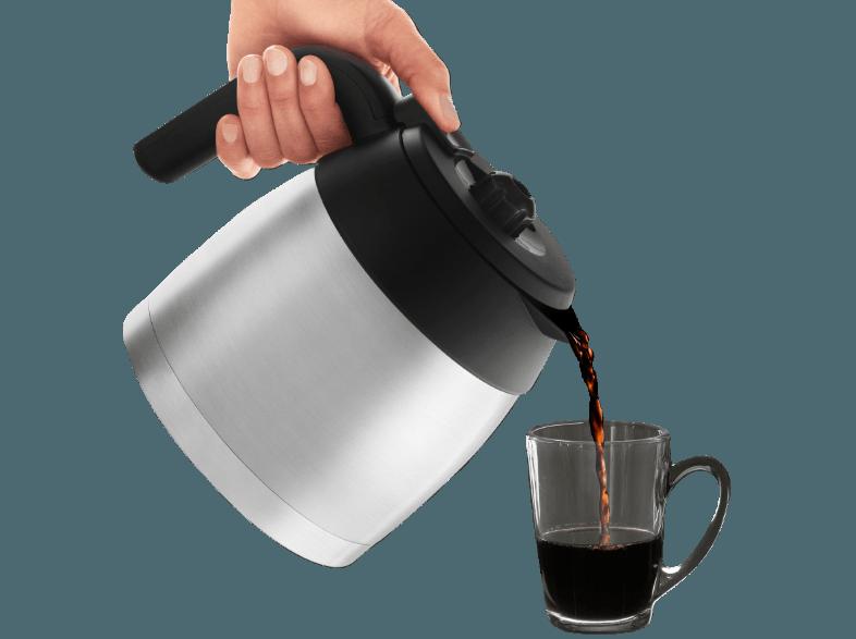 KRUPS KT4208 Kaffeemaschine Edelstahl/Schwarz (Edelstahl-Thermoskanne), KRUPS, KT4208, Kaffeemaschine, Edelstahl/Schwarz, Edelstahl-Thermoskanne,