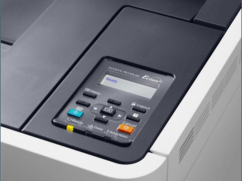 KYOCERA ECOSYS P6130cdn KYOCERA ECOSYS Farblaserdrucker, KYOCERA, ECOSYS, P6130cdn, KYOCERA, ECOSYS, Farblaserdrucker