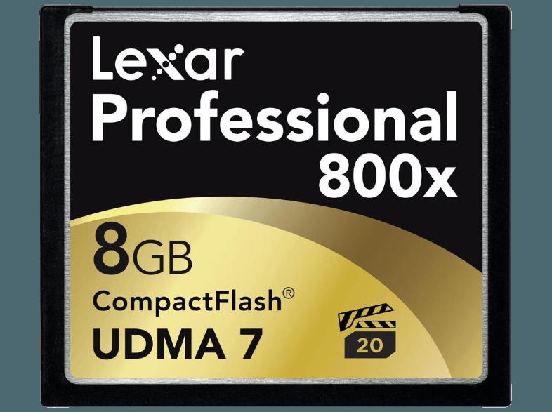 LEXAR LCF8GBCRBEU800 , 800x, 8 GB