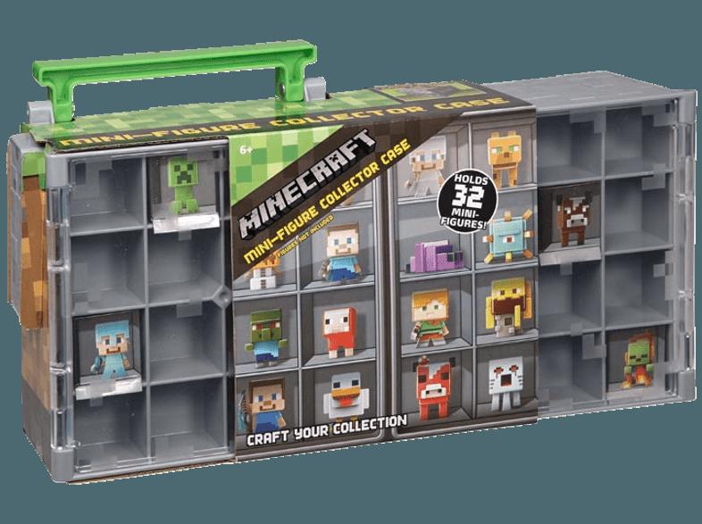 MATTEL DFN48 Minecraft Sammelkoffer Grau, Grün