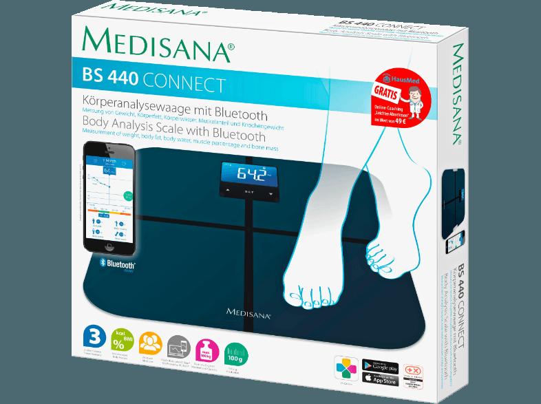 MEDISANA 40428 BS 440 Personenwaage