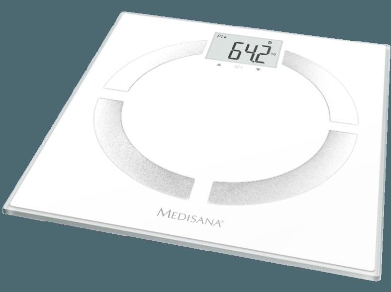 MEDISANA 99522 BS 444 CONNECT inkl. VIVIT MX3 Körperwaage (Max. Tragkraft: 180 kg)