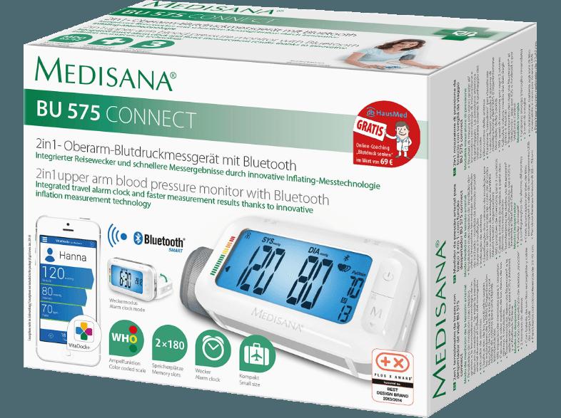 MEDISANA BU 575 connect 2 in 1 Blutdruckmessgerät