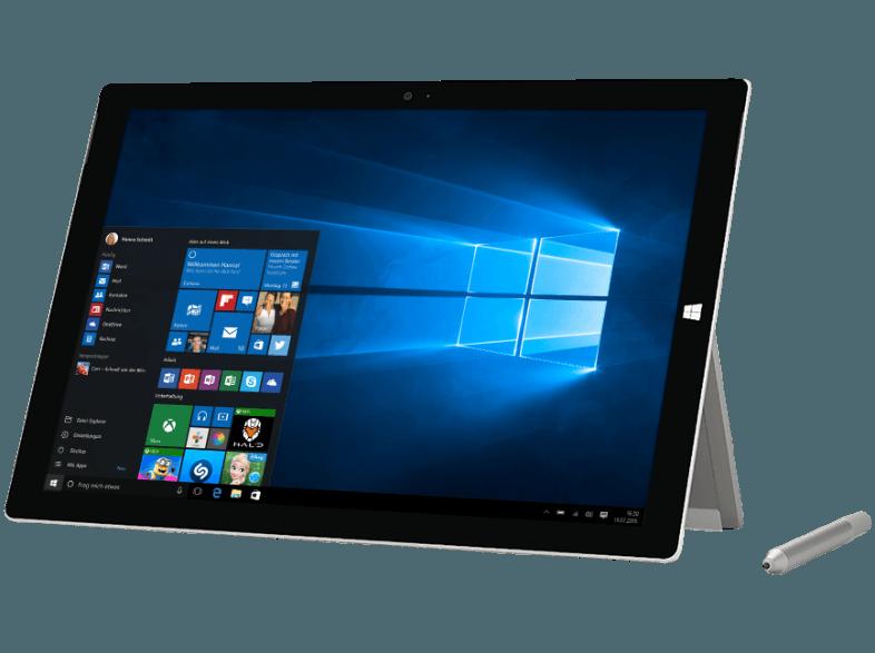 MICROSOFT Surface Pro 3 i7-4650U/8GB/256GB - Windows 10 Pro  256 GB 12 Zoll