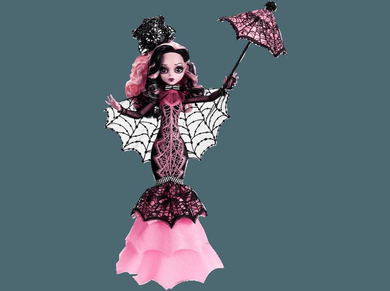 MONSTER HIGH CHW66 Draculaura Collector Puppe Schwarz/Rosa