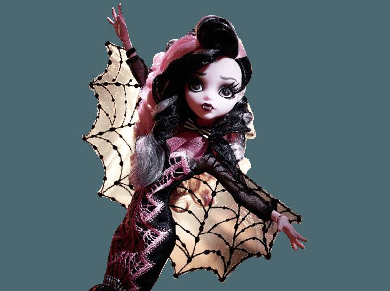 MONSTER HIGH CHW66 Draculaura Collector Puppe Schwarz/Rosa