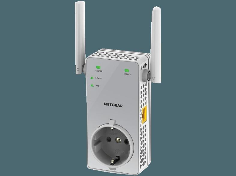 NETGEAR EX 3800-100PES AC750 Range Extender Wlan Repeater, NETGEAR, EX, 3800-100PES, AC750, Range, Extender, Wlan, Repeater