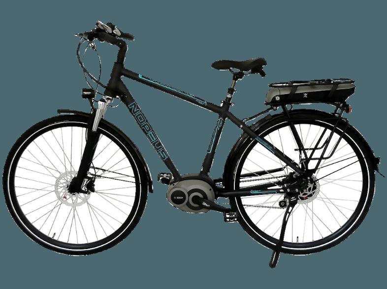 NOPEUS NuVinci Pedelec (28 Zoll, 48 cm, Herren, 400 Wh)