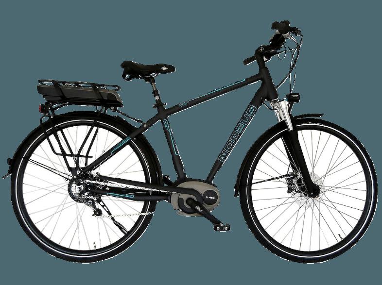NOPEUS NuVinci Pedelec (28 Zoll, 48 cm, Herren, 400 Wh)