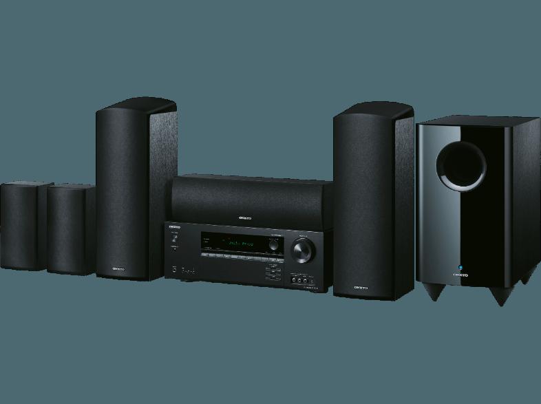 ONKYO HT-S5805 5.1 Heimkino-System (Bluetooth, Schwarz), ONKYO, HT-S5805, 5.1, Heimkino-System, Bluetooth, Schwarz,