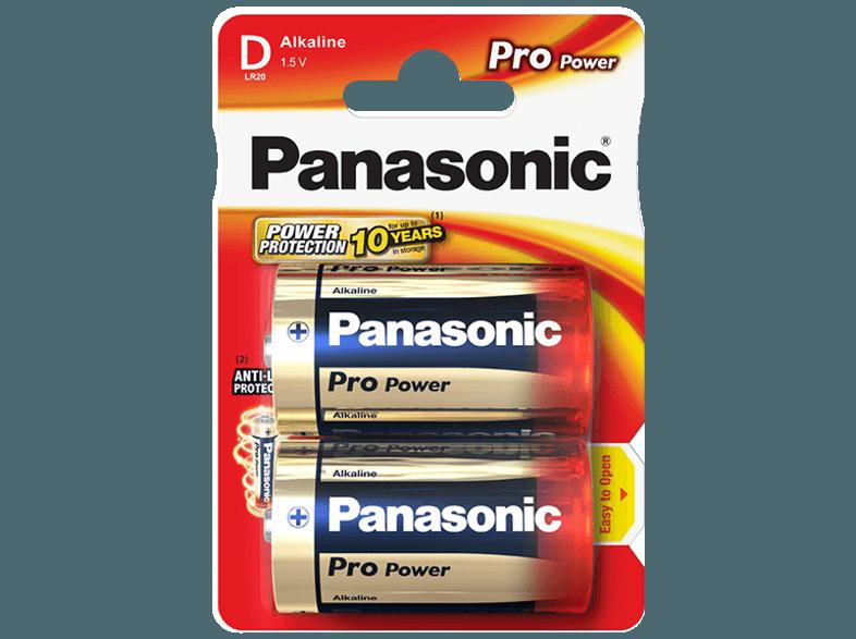 PANASONIC 00215999 LR20PPG/2BP Batterie D, PANASONIC, 00215999, LR20PPG/2BP, Batterie, D
