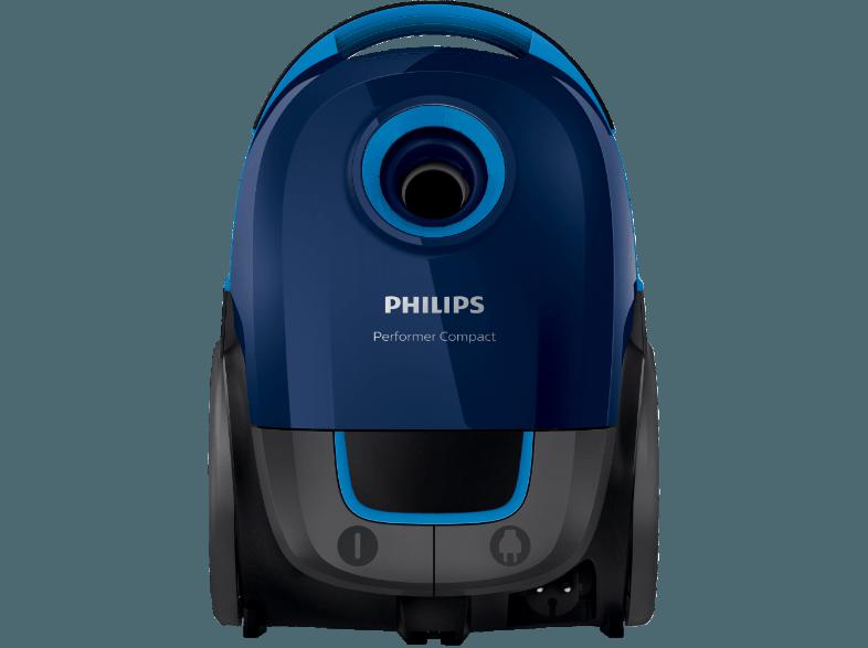 PHILIPS FC8375/09 (Bodenstaubsauger, Abluftfilter, Motorfilter, A, Blau)