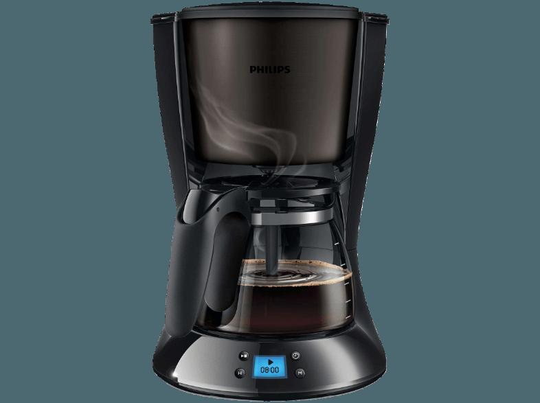 PHILIPS HD7459/81 Daily Metall Collection 1 Kaffeemaschine Titanium (Glas)