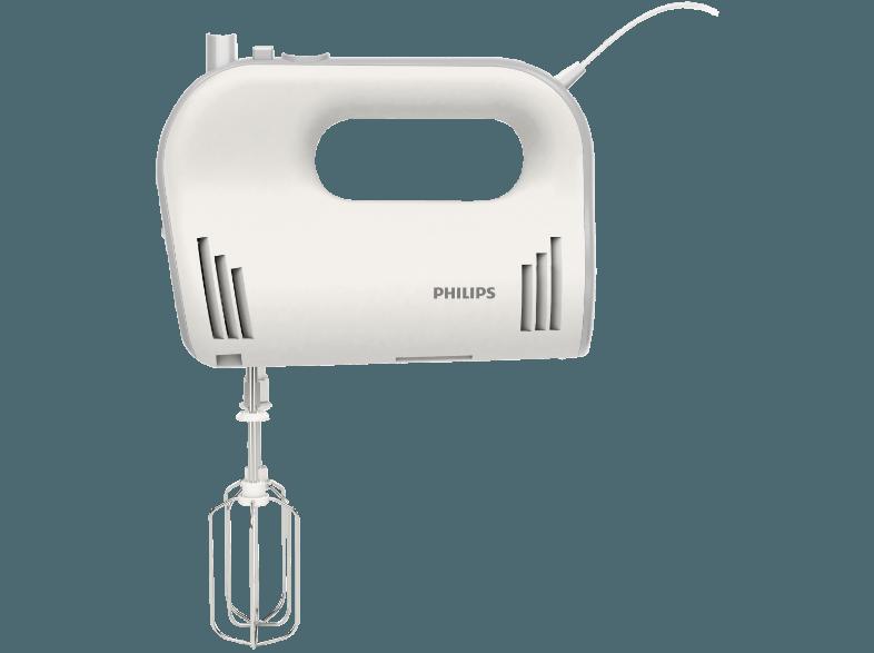 PHILIPS HR1576/10 Handmixer 750 Watt Grau/Weiß