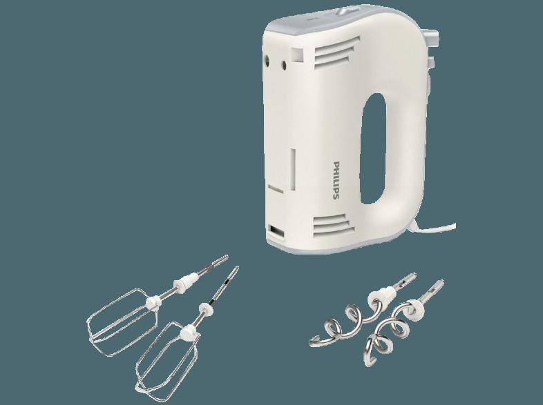 PHILIPS HR1576/10 Handmixer 750 Watt Grau/Weiß