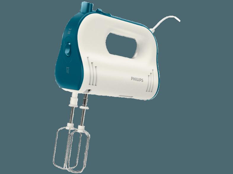 PHILIPS HR1576/20 Handmixer 750 Watt Türkis/Weiß