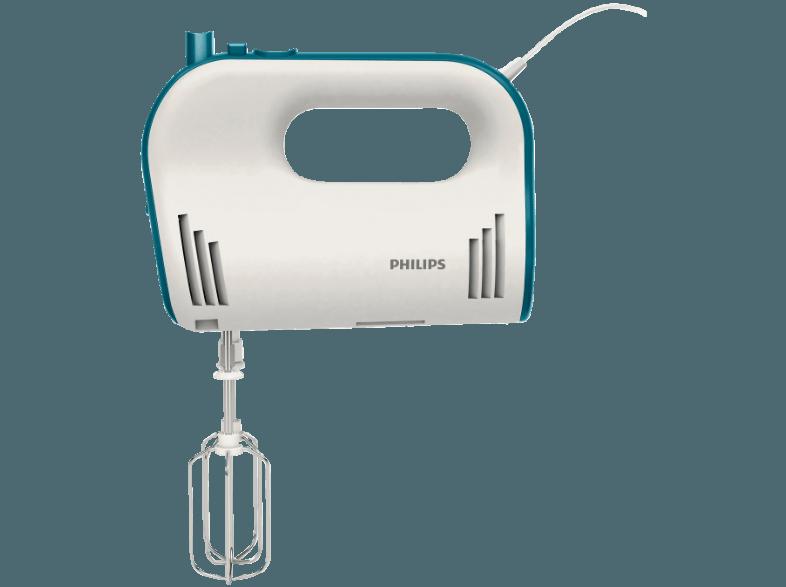 PHILIPS HR1576/20 Handmixer 750 Watt Türkis/Weiß