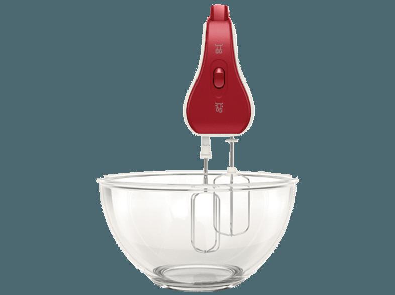 PHILIPS HR1576/30 Handmixer 750 Watt Rot/Weiß, PHILIPS, HR1576/30, Handmixer, 750, Watt, Rot/Weiß