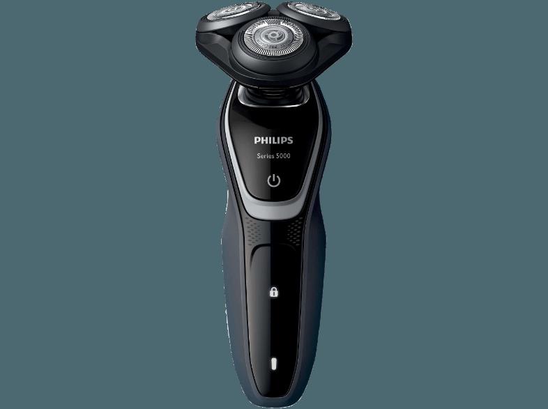 PHILIPS S5110/06 Herrenrasierer Charcoal Pike (MultiPrecision-Klingensystem)