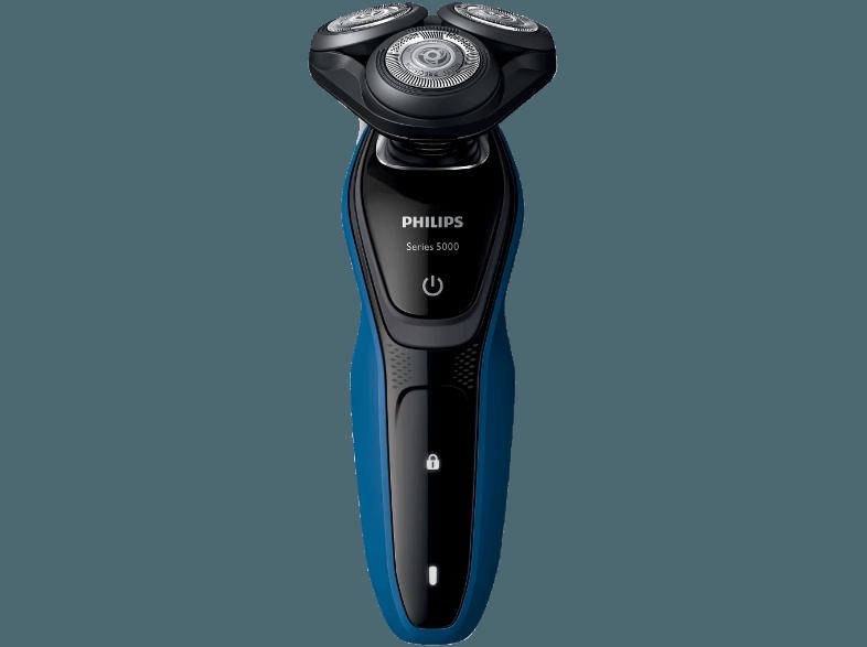 PHILIPS S5150/63 Herrenrasierer Schwarz Petrol (MultiPrecision-Klingensystem)