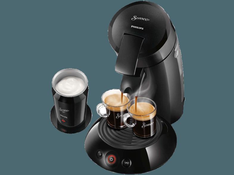 PHILIPS Senseo Original and Milk Twister Bundle HD7819/60 Kaffeepadmaschine (0.7 Liter, Schwarz), PHILIPS, Senseo, Original, and, Milk, Twister, Bundle, HD7819/60, Kaffeepadmaschine, 0.7, Liter, Schwarz,