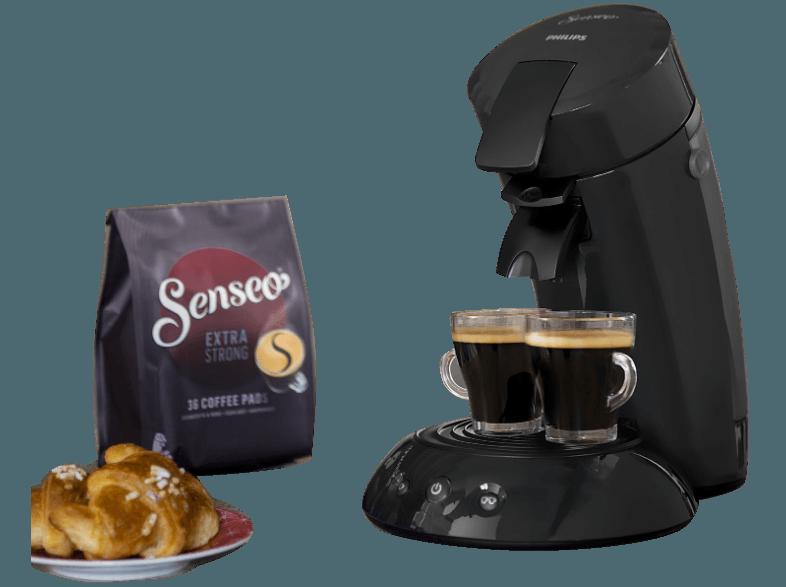 PHILIPS Senseo Original HD7817/65 Kaffeepadmaschine (0.7 Liter, Schwarz), PHILIPS, Senseo, Original, HD7817/65, Kaffeepadmaschine, 0.7, Liter, Schwarz,