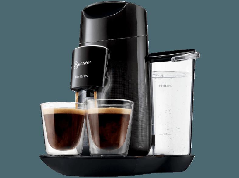 PHILIPS Senseo Twist HD7871/60 Kaffeepadmaschine (1.6 Liter, Schwarz/Grau)