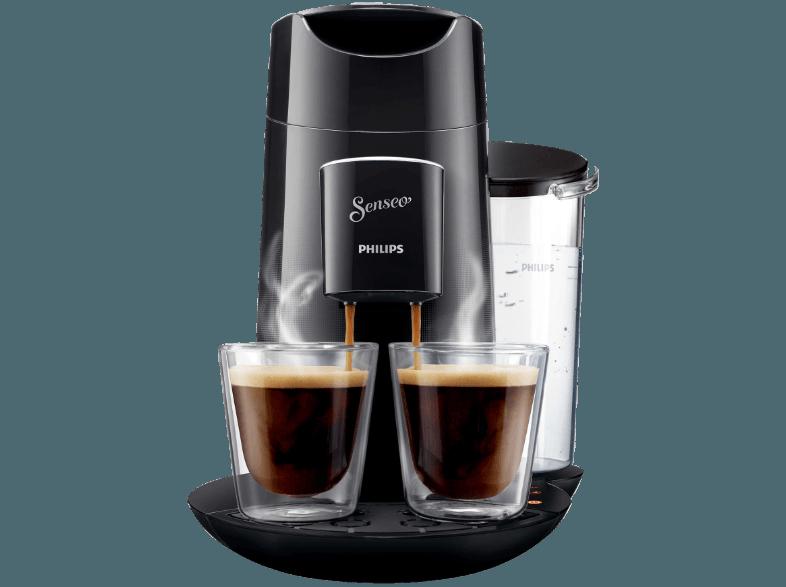 PHILIPS Senseo Twist HD7871/60 Kaffeepadmaschine (1.6 Liter, Schwarz/Grau)