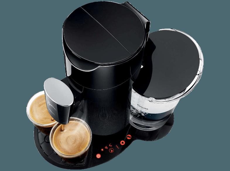 PHILIPS Senseo Twist HD7871/60 Kaffeepadmaschine (1.6 Liter, Schwarz/Grau)