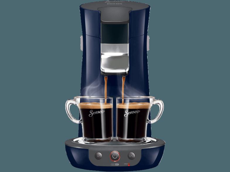 PHILIPS Senseo Viva Café HD7825/47 Kaffeepadmaschine (0.9 Liter, Brombeerblau)