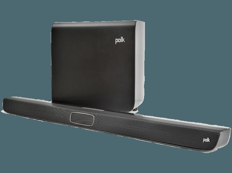 POLK AUDIO Magnifi Soundbar und Wireless Subwoofer System (3.1 Heimkino-System, Bluetooth, App-steuerbar, Schwarz)