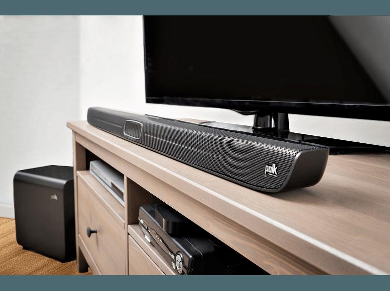 POLK AUDIO Magnifi Soundbar und Wireless Subwoofer System (3.1 Heimkino-System, Bluetooth, App-steuerbar, Schwarz)