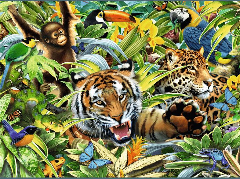 RAVENSBURGER 13201 Wilde Tiere