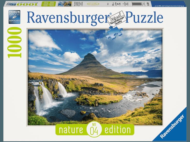 RAVENSBURGER 19539 Wasserfall vor Kirkjufell, Island