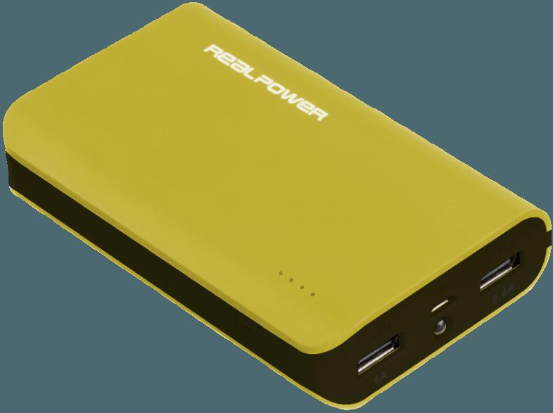 REALPOWER PB-6k Color Edition Mobiles Ladegerät 6000 mAh nicht freiwählbar, REALPOWER, PB-6k, Color, Edition, Mobiles, Ladegerät, 6000, mAh, nicht, freiwählbar