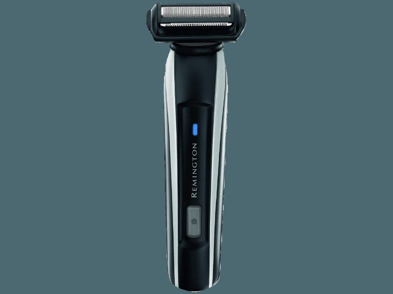 REMINGTON BHT300 Pivoteer Body Hair Trimmer Body Hair Trimmer / Körperrasierer Schwarz/Silber (Netz-/Akkubetrieb)