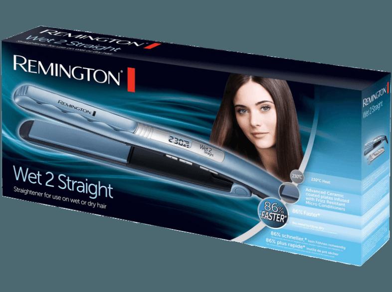 REMINGTON S7200 Wet2Straight™ Haarglätter (Keramik ,Temperaturstufen: 10 Einstellstufen), REMINGTON, S7200, Wet2Straight™, Haarglätter, Keramik, ,Temperaturstufen:, 10, Einstellstufen,