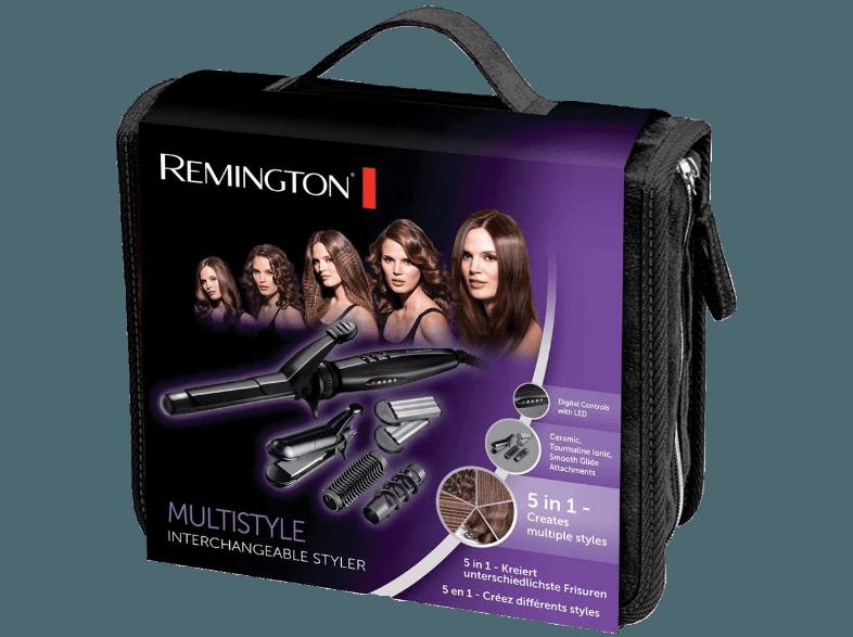 REMINGTON S8670 Multistyler (Keramik, Turmalin ,Temperaturstufen: 5 Einstellstufen), REMINGTON, S8670, Multistyler, Keramik, Turmalin, ,Temperaturstufen:, 5, Einstellstufen,