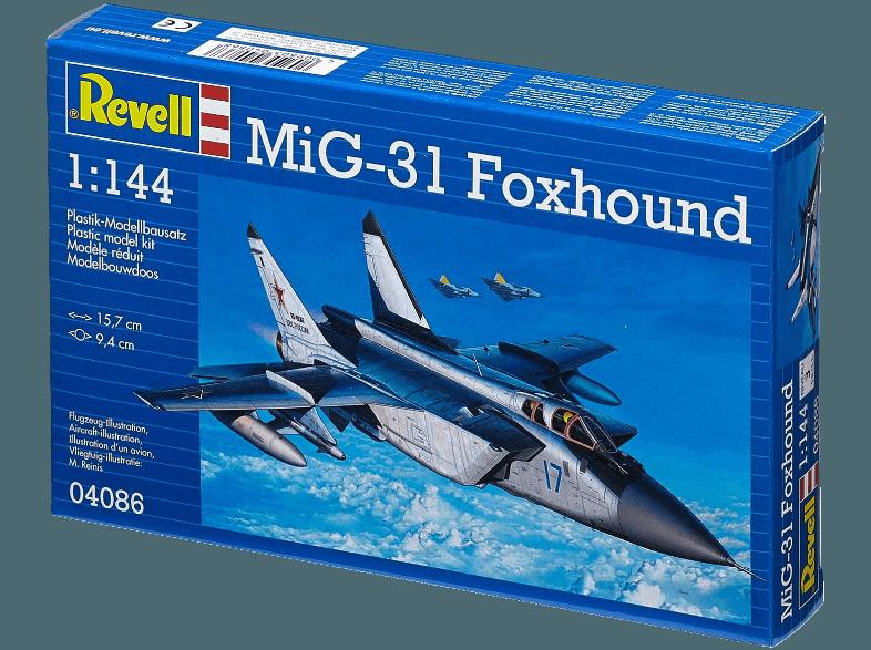 REVELL 64086 MIG-31 Foxhound Weiß, REVELL, 64086, MIG-31, Foxhound, Weiß