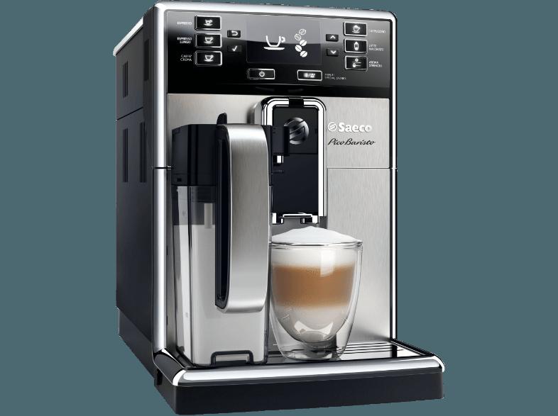 SAECO HD8927/01 PicoBaristo Kaffeevollautomat (Keramik, 1.8 Liter, Silber/Schwarz)