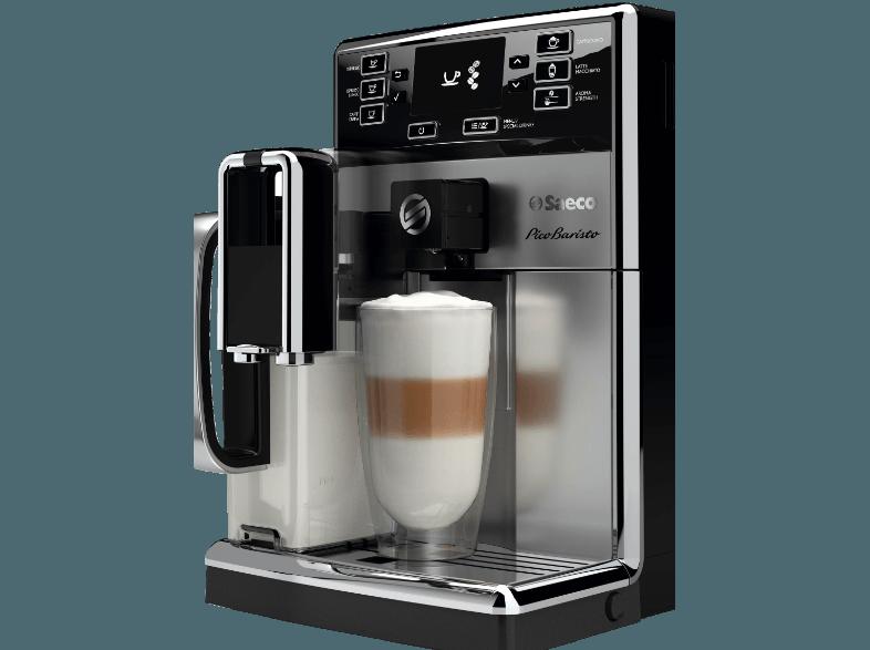 SAECO HD8927/01 PicoBaristo Kaffeevollautomat (Keramik, 1.8 Liter, Silber/Schwarz)