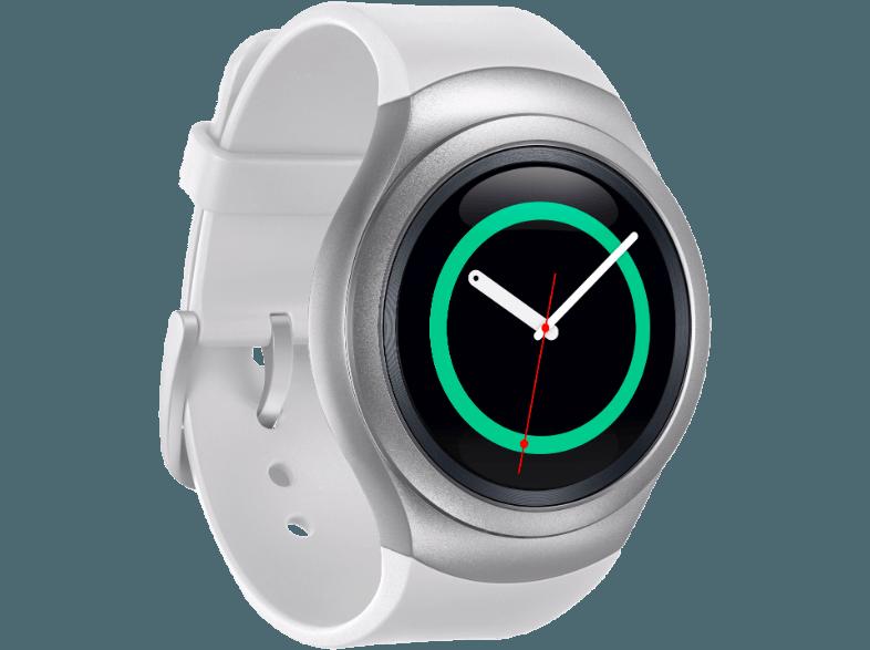 SAMSUNG Gear S2 Weiß/Silber (Smart Watch)