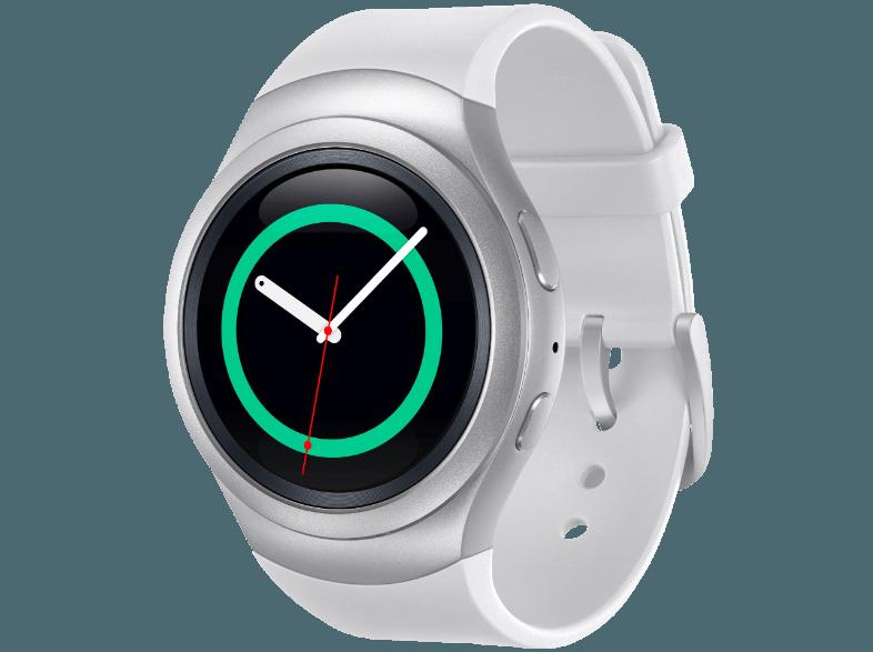 SAMSUNG Gear S2 Weiß/Silber (Smart Watch), SAMSUNG, Gear, S2, Weiß/Silber, Smart, Watch,