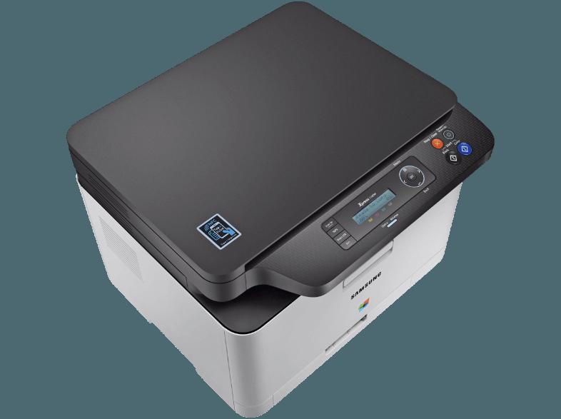 SAMSUNG Xpress C480W Elektrofotografisch mit Halbleiterlaser 3-in-1 Multifunktionsdrucker WLAN, SAMSUNG, Xpress, C480W, Elektrofotografisch, Halbleiterlaser, 3-in-1, Multifunktionsdrucker, WLAN