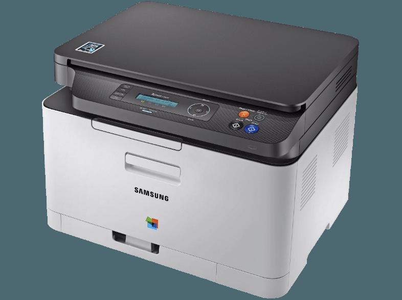 SAMSUNG Xpress C480W Elektrofotografisch mit Halbleiterlaser 3-in-1 Multifunktionsdrucker WLAN, SAMSUNG, Xpress, C480W, Elektrofotografisch, Halbleiterlaser, 3-in-1, Multifunktionsdrucker, WLAN