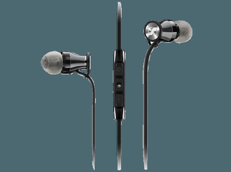 SENNHEISER MOMENTUM In-Ear i Headset Schwarz/Chrome, SENNHEISER, MOMENTUM, In-Ear, i, Headset, Schwarz/Chrome