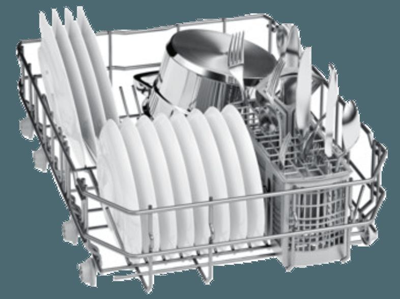 SIEMENS SR24E206EU Geschirrspüler (A, 450 mm breit, 52 dB (A), Weiß), SIEMENS, SR24E206EU, Geschirrspüler, A, 450, mm, breit, 52, dB, A, Weiß,