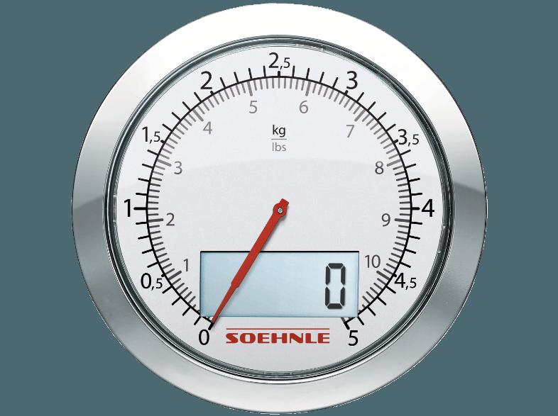 SOEHNLE 66231 KWD VINTAGE STYLE Küchenwaage (Max. Tragkraft: 5 kg)